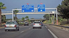 Image illustrative de l’article Autoroute A57 (France)