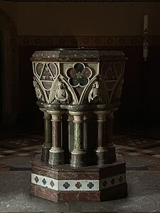 Baptismal font