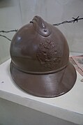 Casco Adrian de la primera guerra mundial del ejército serbio