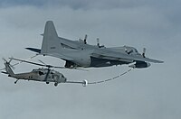 MC-130Pから空中給油を受けるHH-60G