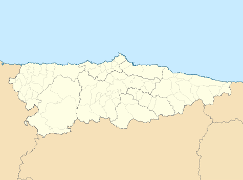 2017–18 Tercera División is located in Asturias