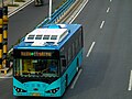 2017年新上线的119路比亚迪纯电动客车