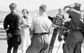 La cinéaste Leni Riefenstahl avec Heinrich Himmler.