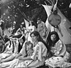Indian reenactment in Leipzig 1970