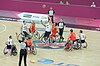Spain plays Canada at the 2012 Summer Paralympics