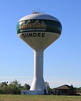 Municipal water tower constructed in 1999