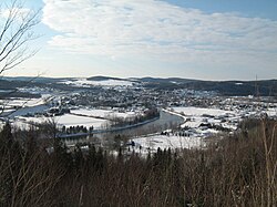 Dégelis and Madawaska River