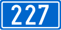 D227 state road shield