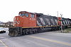 CN#4769, an EMD GP38-2W owned by Canadian National, at St Félicien, Québec, Canada