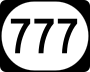 Kentucky Route 777 marker