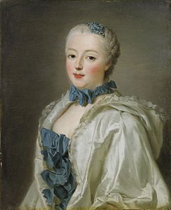 Françoise-Marguerite de Sévigné, by Alexander Roslin