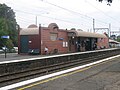 Station building on Platforms 1 and 2, January 2006