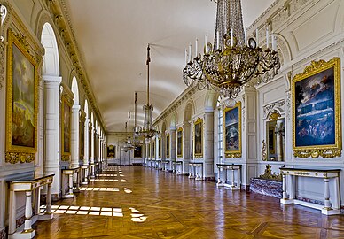 Galerie des Cotelles, Ort der Unterzeichnung des Vertrags von Trianon vom 4. Juni 1920