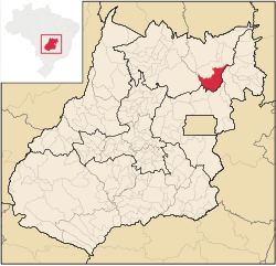 Location in Goiás state