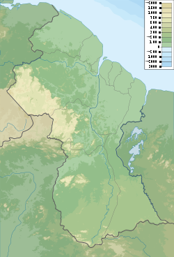 Eastern Tepuis (Roraima–Ilú range) is located in Guyana