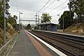 Eastbound view from former ground level Platform 2, December 2013