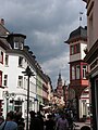 La hauptstrasse di Heidelberg (Germania)