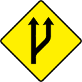 W 100 Start of Passing Lane