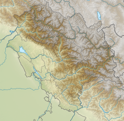 Location of Kareri lake within Himachal Pradesh