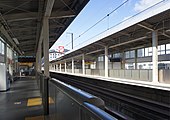 新幹線ホーム（2021年10月）
