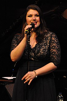 Monheit performing at Koerner Hall in Toronto, April 2013