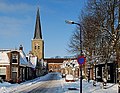 Church during the winter