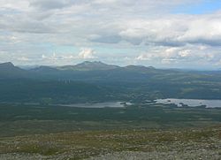 2010 view of Klimpfjäll from Autjoklimpen