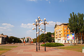 Dimitrova Street, like many in the city center, is lined with dozens of Stalinist buildings