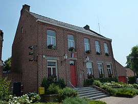 The town hall in La Neuville