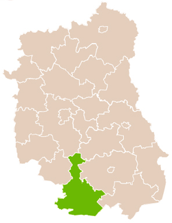 Location within the voivodeship