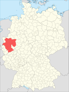 The Rhine-Ruhr metropolitan region of Germany