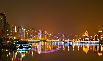 绵阳市区夜景