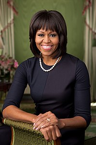 Michelle Obama, by Chuck Kennedy
