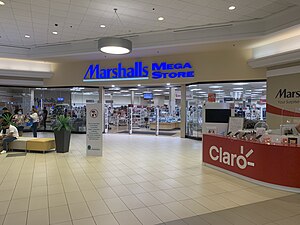 Marshalls MegaStore at the shopping mall