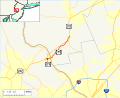 NJ and PA Routes 179 highlighted