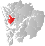 Bergen within Hordaland