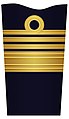 Insignia for Admiral (OF-9) in the Swedish Navy.