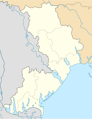 Nadlymanske is located in Odesa Oblast