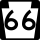 Pennsylvania Route 66 Alternate marker