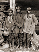 Pahari (Hill) women, Kashmir, 1890