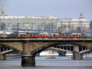 Trams in Prague