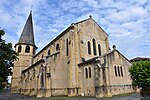 Vue de l'église côté chevet.