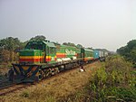 Ex-SAR 33-200 locomotive (33-219) now owned by Sheltam and doing duty in DRC Congo for SNCC