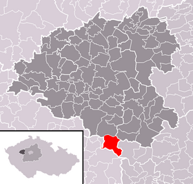 Localisation de Skryje