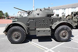 American T17E1 Staghound armoured car of World War II