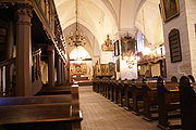 Intérieur de l'église.