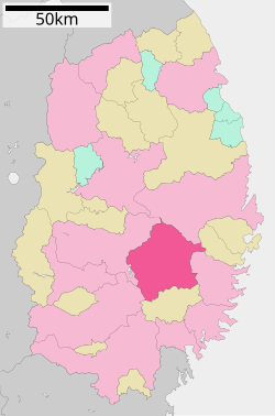 Location of Tōno