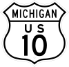 US 10 route marker