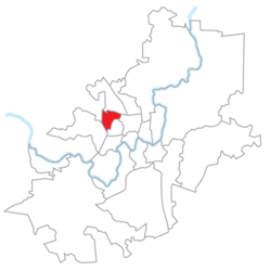 Location of Justiniškės