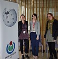 Wiki Women in Red editathon at the University of Edinburgh.